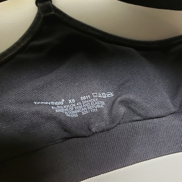 BARELY THERE NWT Custom Sports Bra CustomFlex XS/Black - Picture 8 of 8